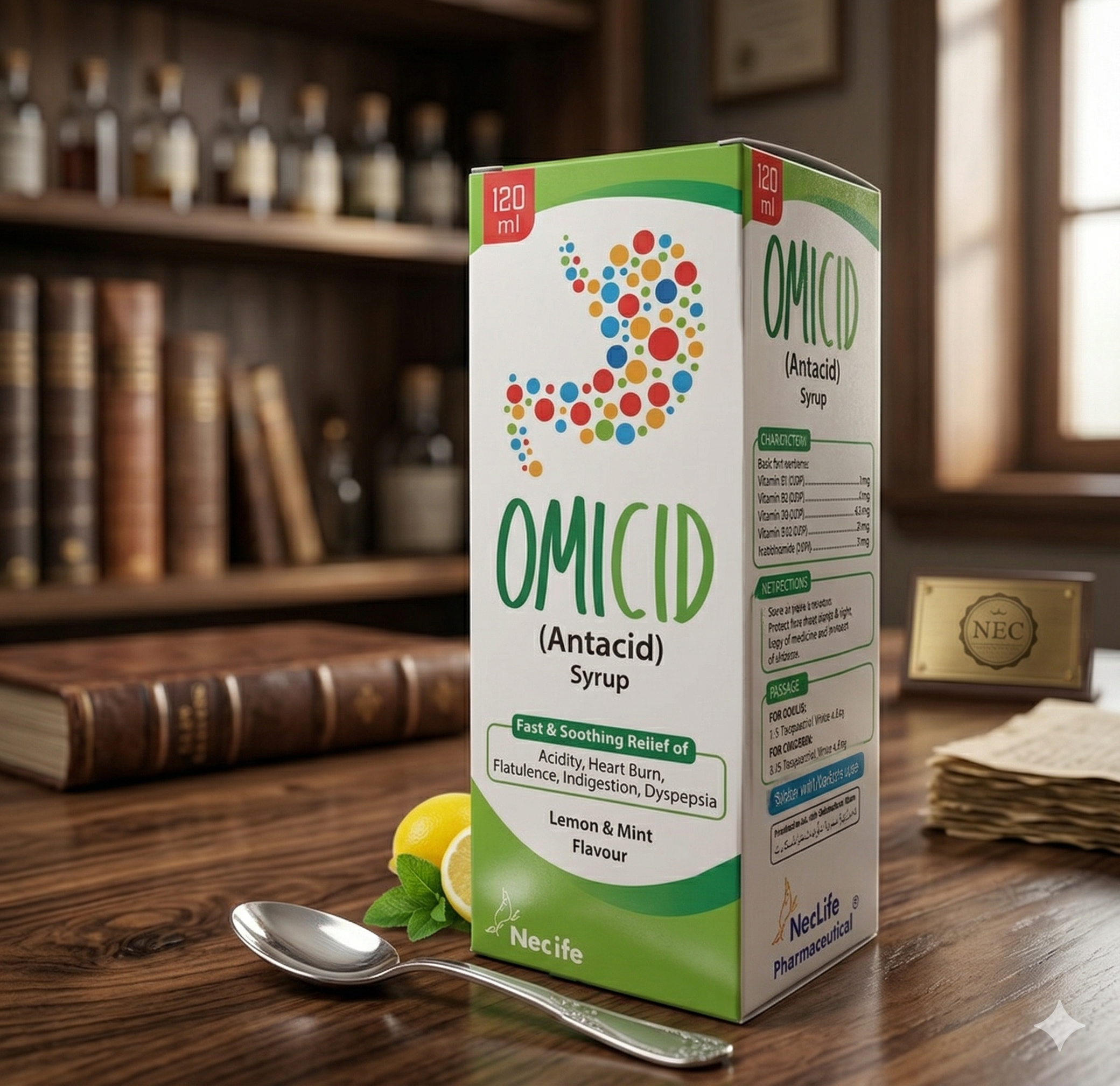 Omicid Antacid Syrup